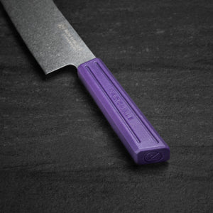 180mm Bunka. AUS8 Stainless. Recycled Plastic Skateboard Material Handle - Nacionale Bladeworks