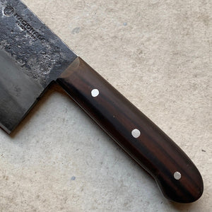190mm Chopper. Full Tang 52100 Steel (Not Rust Resistant). Kamagong Handle - Nacionale Bladeworks