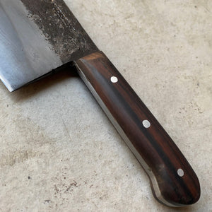 190mm Chopper. Full Tang 52100 Steel (Not Rust Resistant). Kamagong Handle - Nacionale Bladeworks