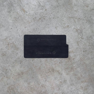 190mm Magnetic Knife Guard. Blackout PU - Nacionale Bladeworks