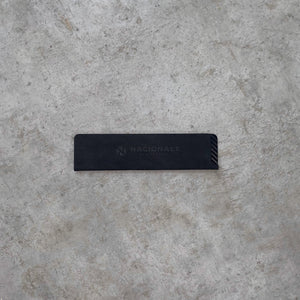190mm Magnetic Knife Guard. Blackout PU - Nacionale Bladeworks
