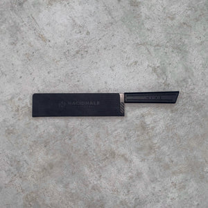 190mm Magnetic Knife Guard. Blackout PU - Nacionale Bladeworks
