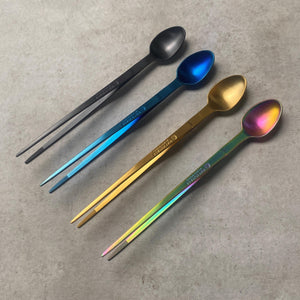 205mm 2 - in - 1 Spoon + Tweezer Tool - Nacionale Bladeworks