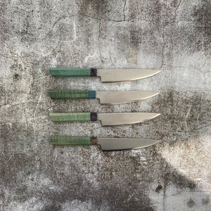 145mm Petty Knife. Stabilized Maple Handle (SOLD PER PIECE) - Nacionale Bladeworks